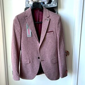 Burgundy sports jacket